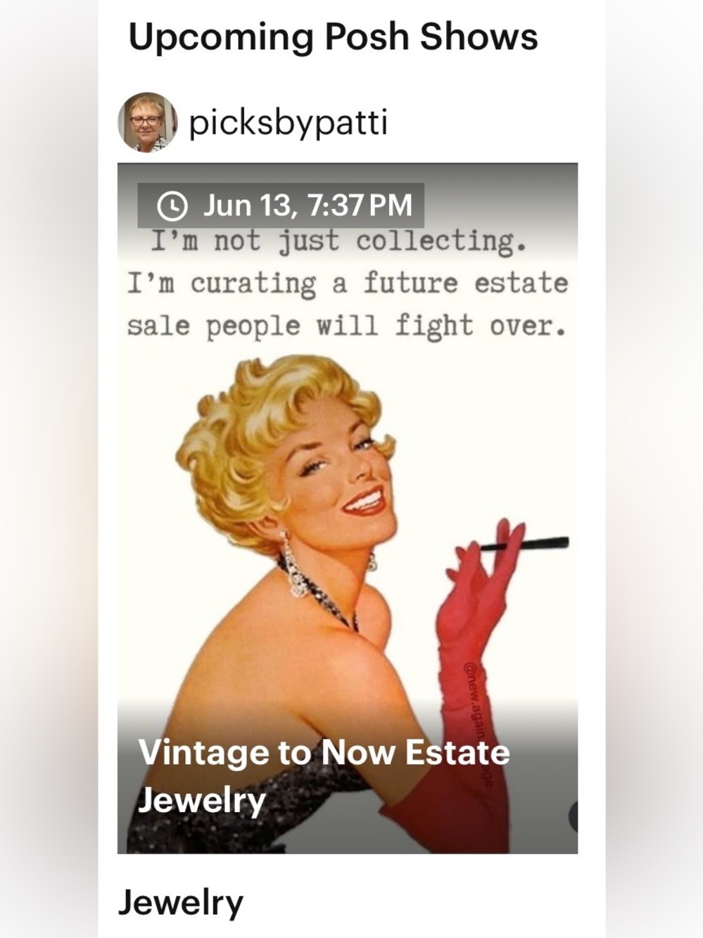 Like for Live Show Notifications
Unlisted Item General Listing
